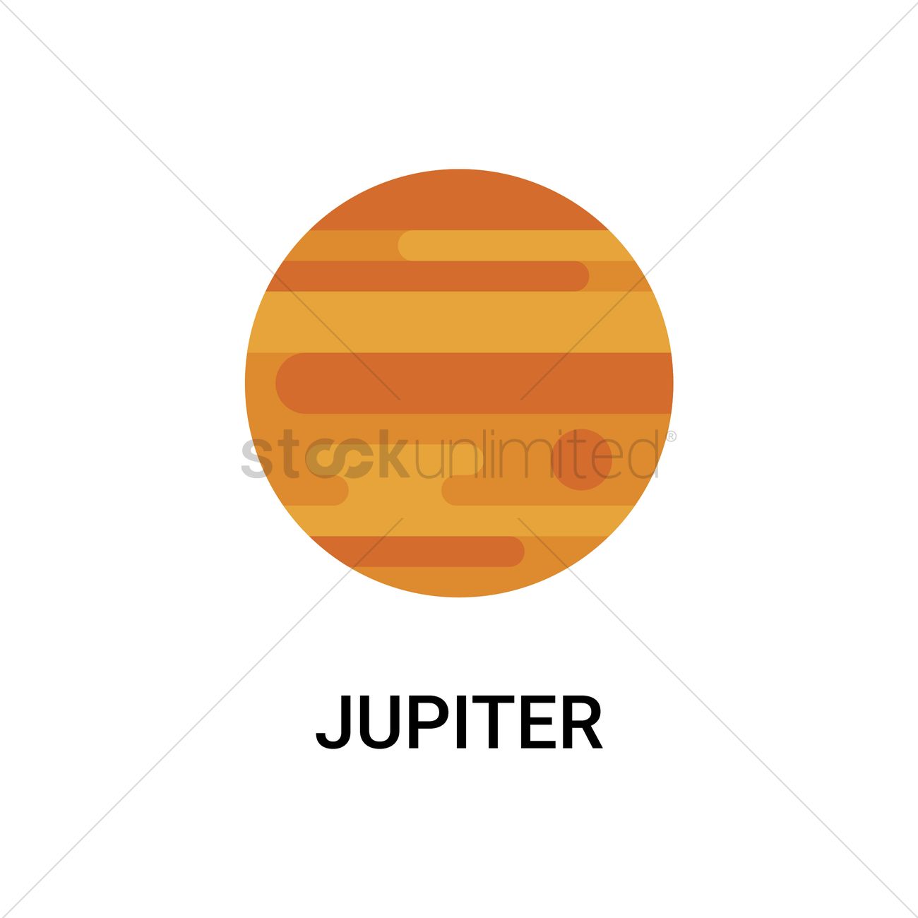 Jupiter Vector Image 1300x1300 Jupiter Vector Image