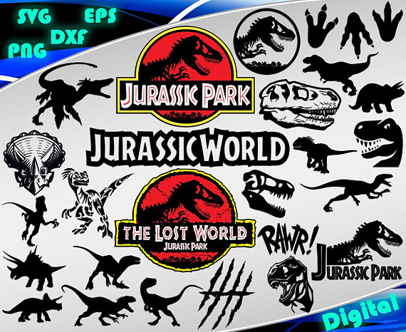 570x466 Jurassic Park Clipart