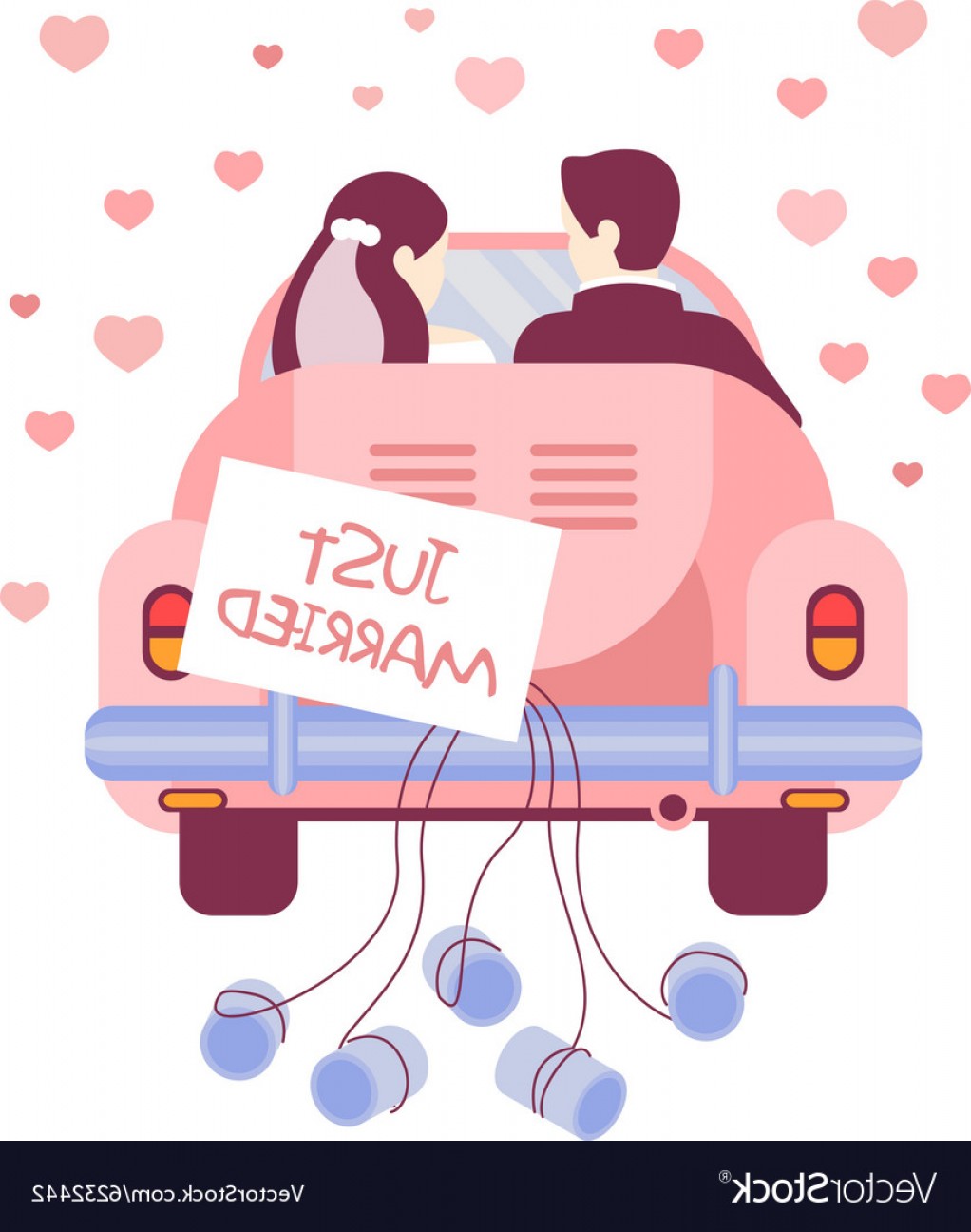 Just Married Vector at Vectorified.com | Collection of Just Married ...