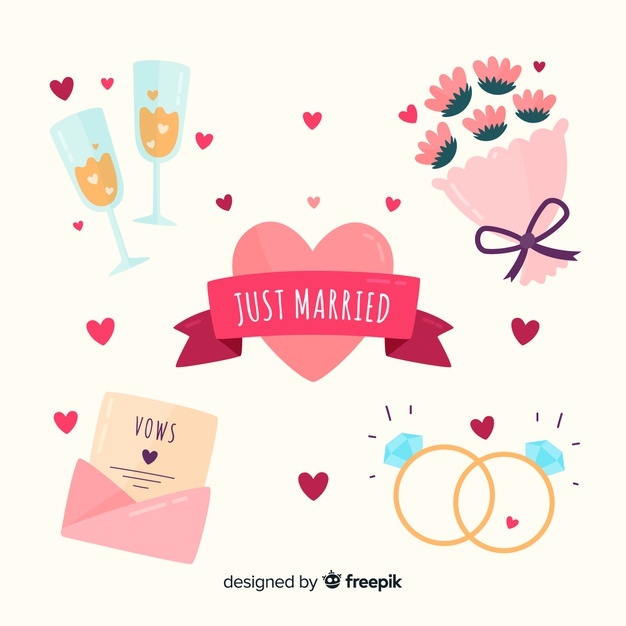 626x626 Just Married Vectors, Photos And Free Download