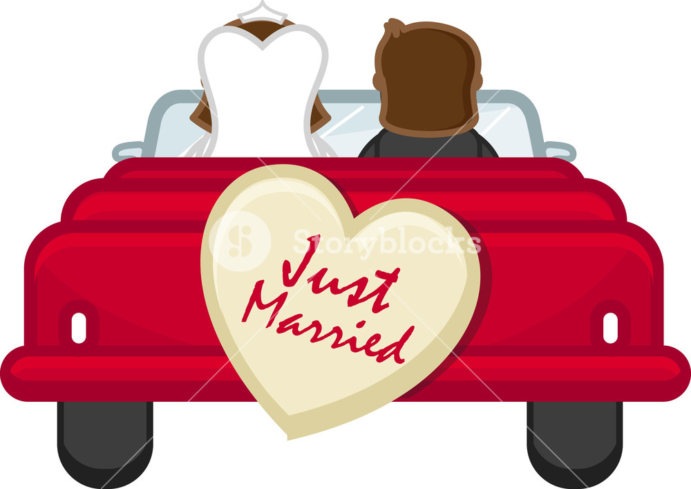 Just Married Vector At Collection Of Just Married