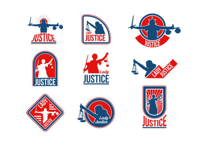 700x490 Lady Justice Vector Labels
