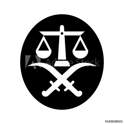 500x500 Law Scale Logo Vector Justice Symbol
