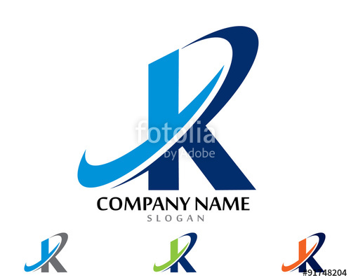 500x400 K Logo Template Stock Image And Royalty Free Vector
