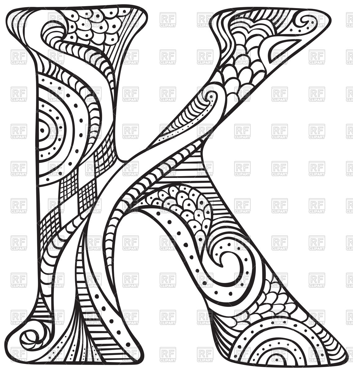 Hand Drawn Capital Letter K Vector Image Of Fonts Type Nahhan 1137x1200 Hand Drawn Capital Letter K Vector Image Of Fonts Type Nahhan