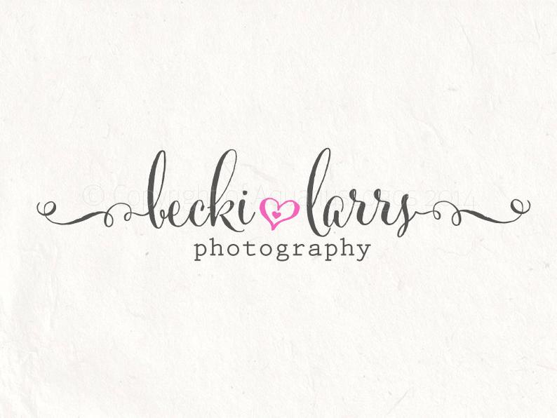 794x596 Photography Logo Design Camera Logo Heart Logo Business Etsy