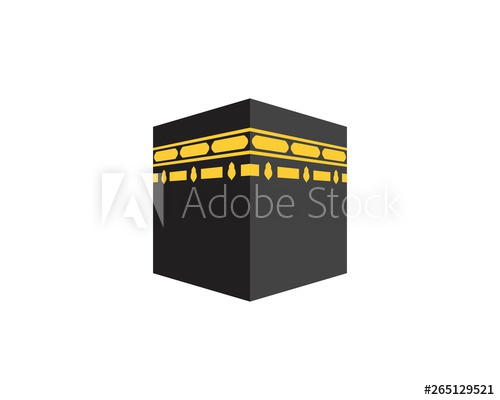 500x400 Kaaba Vector Illustration Icon