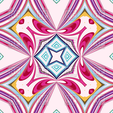 480x480 Seamless Pink Kaleidoscope Pattern Vector Image Of Backgrounds