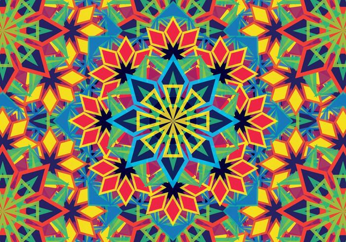 700x490 Colorful Kaleidoscope Pattern