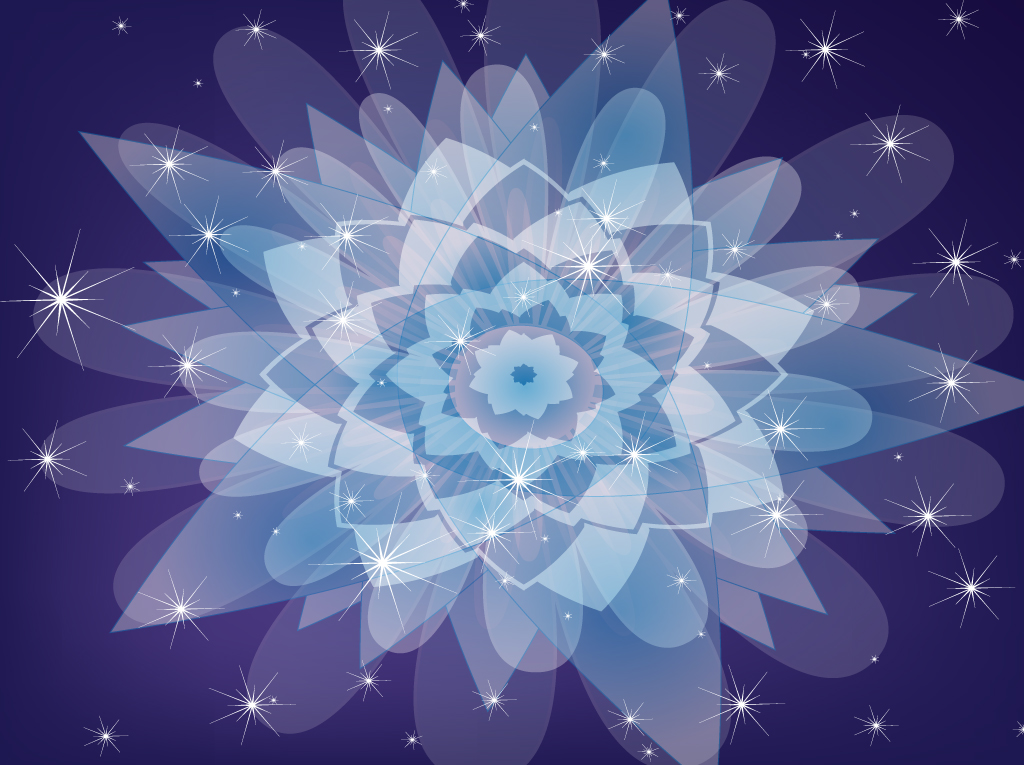 1024x765 Purple Kaleidoscope Vector Vector Art Graphics