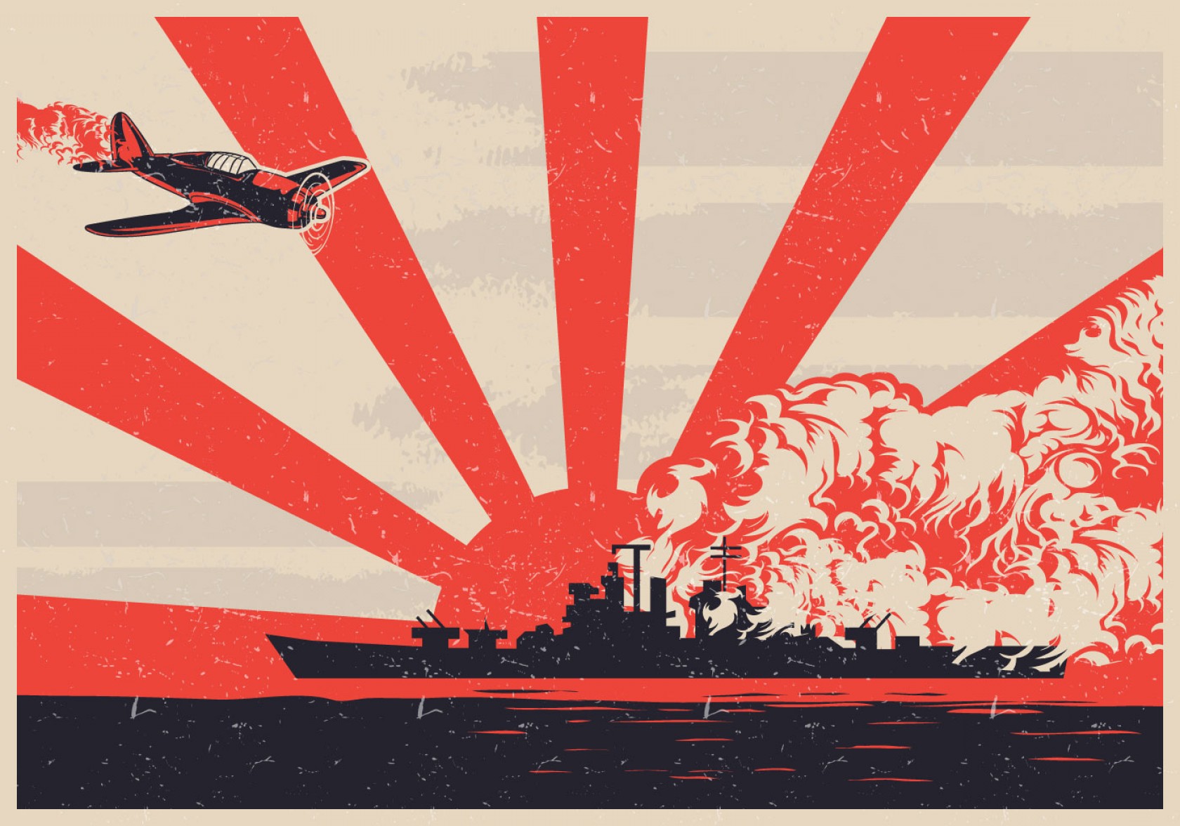 World War Ii Kamikaze Plane Vector Soidergi 1680x1176 World War Ii Kamikaze Plane Vector Soidergi