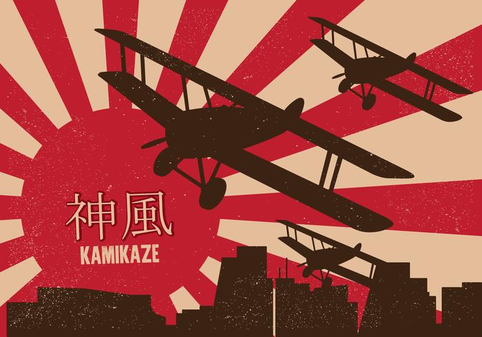 Kamikaze Free Vector Art 700x490 Kamikaze Free Vector Art