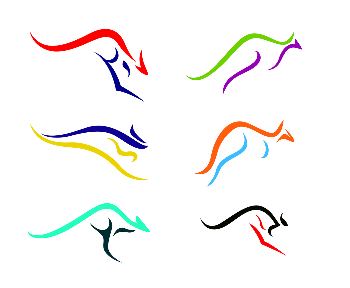 1136x936 Kangaroo Logo Vector Vector Art Graphics