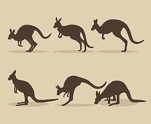310x255 Kangaroo Silhouette Free Graphics Uihere