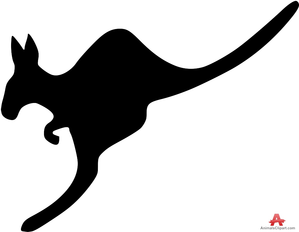 999x775 Kangaroo Clipart Vector Graphics For Free Download And Use Images