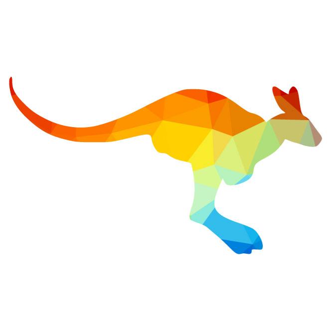 Download Kangaroo Silhouette Vector at Vectorified.com | Collection of Kangaroo Silhouette Vector free ...