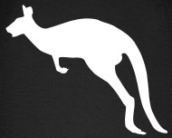 190x152 Kangaroo Vector Baseball Cap Spreadshirt