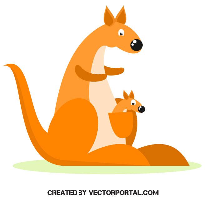 660x660 Kangaroo Vector Graphics