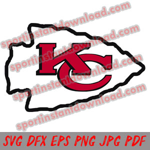 300x300 Kansas City Chiefs Silhouette Studio Transfer Iron