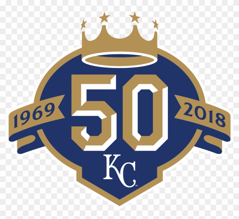 840x770 Kansas City Royals Anniversary Logo