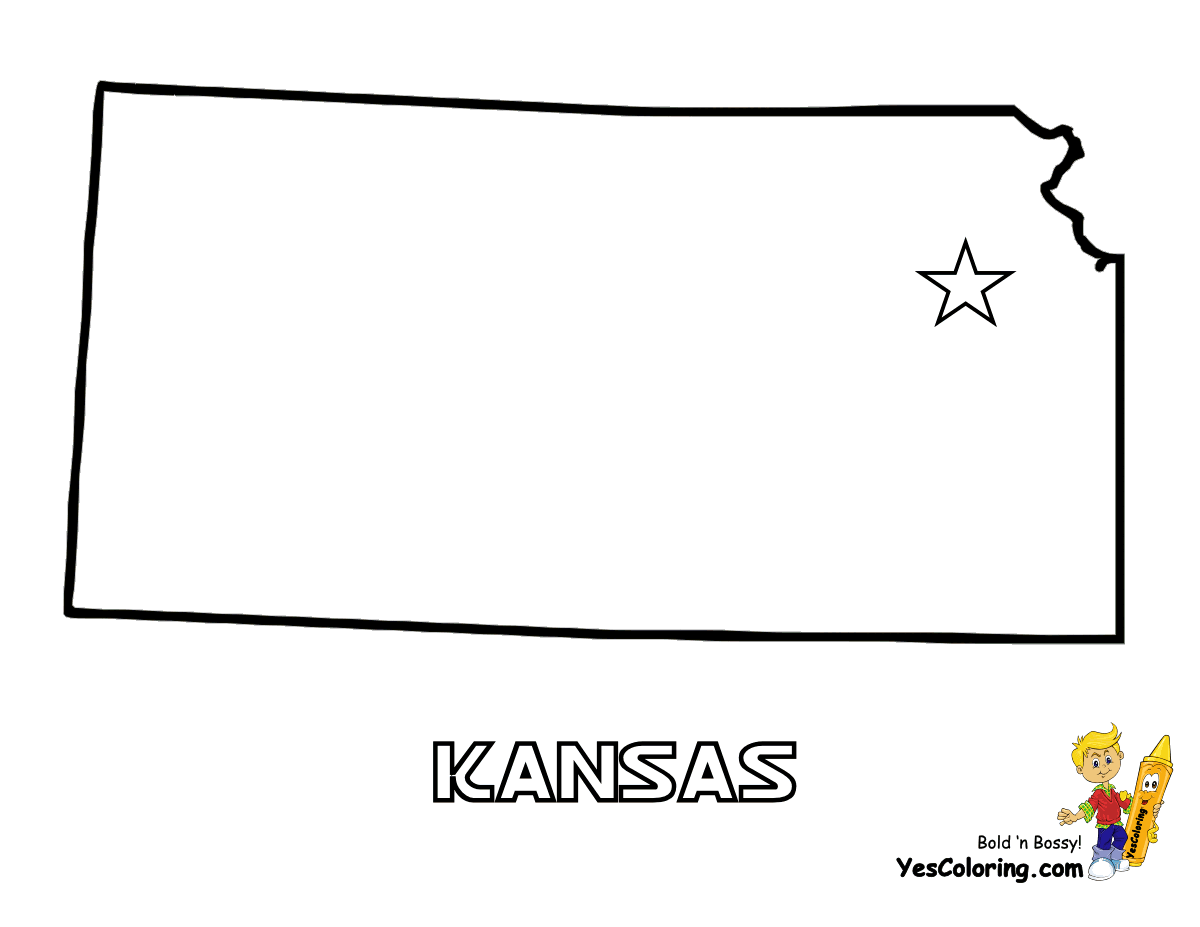 1200x927 Ks State Map And Travel Information Download Free Ks State Map