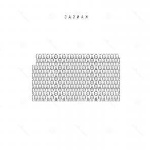 300x300 Kansas Outline Map State Shape Usa Cqrecords