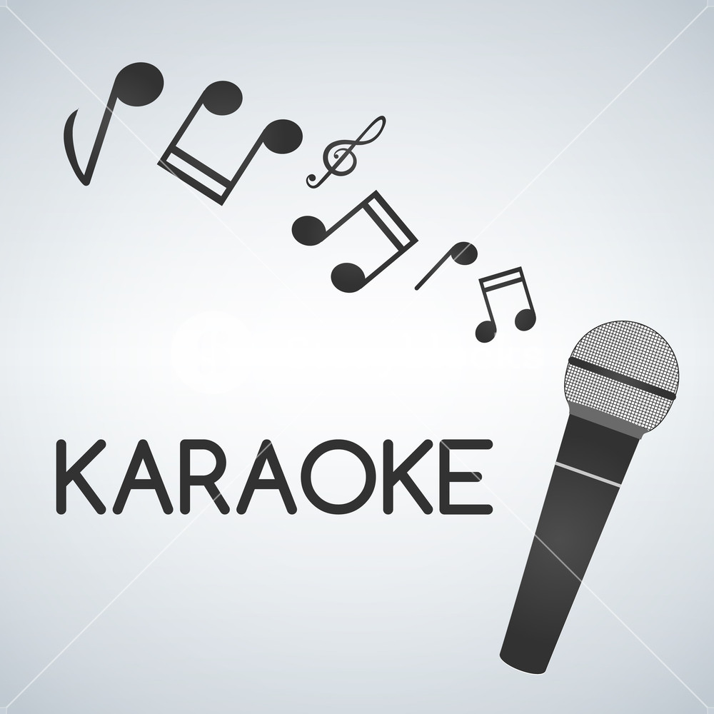 1000x1000 Microphone Karaoke Vector Icon, Microphone Surrounded