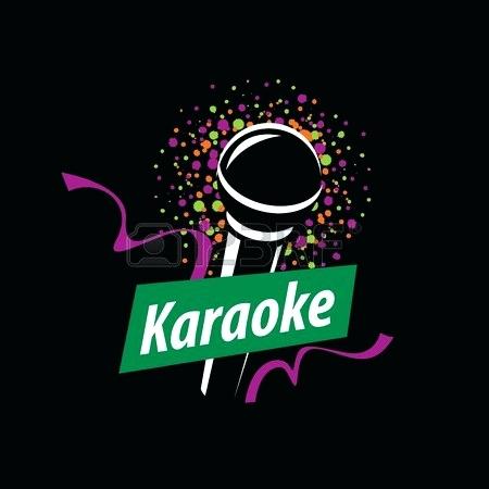 450x450 Template Design Logo Karaoke Vector Illustration Of Icon Stock