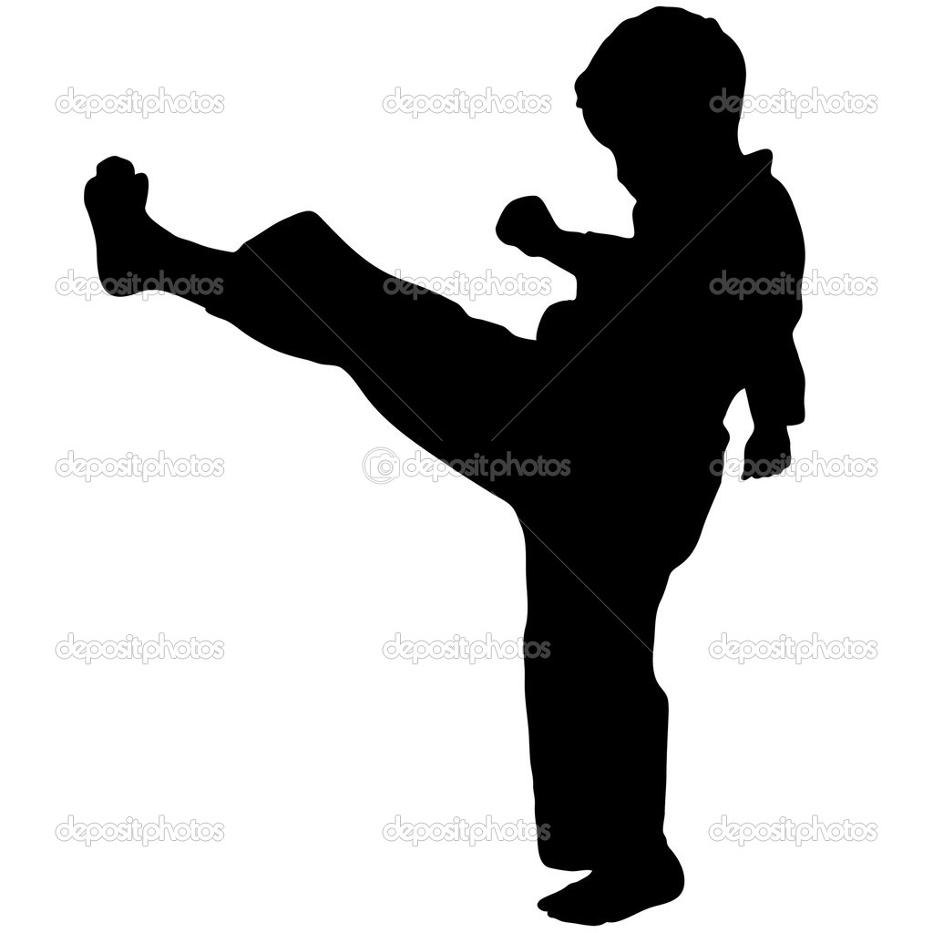 1024x1024 Collection Of 'karate Kid Silhouette' Download More Than