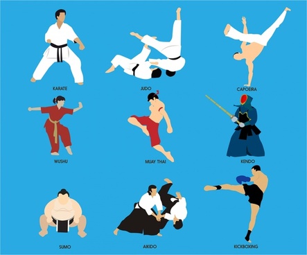 Karate Free Vector Download 443x368 Karate Free Vector Download