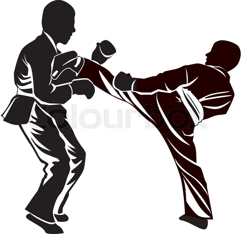 Karate Silhouette Drawing, Vector Stock Vector Colourbox 800x775 Karate Silhouette Drawing, Vector Stock Vector Colourbox