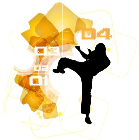 449x450 Karate Vector Royalty Free Vector Graphics