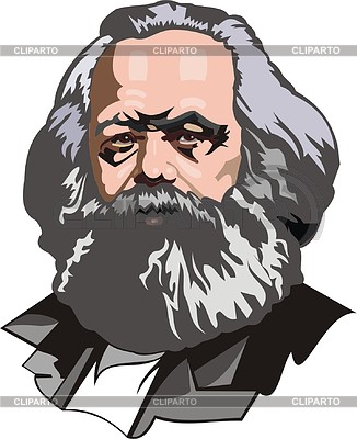 326x400 Karl Marx Stock Vector Graphics Cliparto
