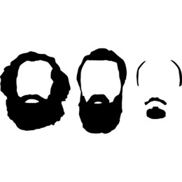 260x260 Moustache Cartoon Png Download