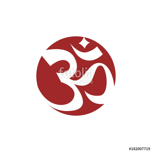 500x500 Karma Symbol In Circle Stock Image And Royalty Free Vector