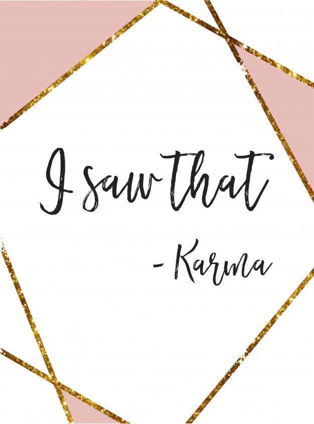 626x846 Karma Card Vector Premium Download