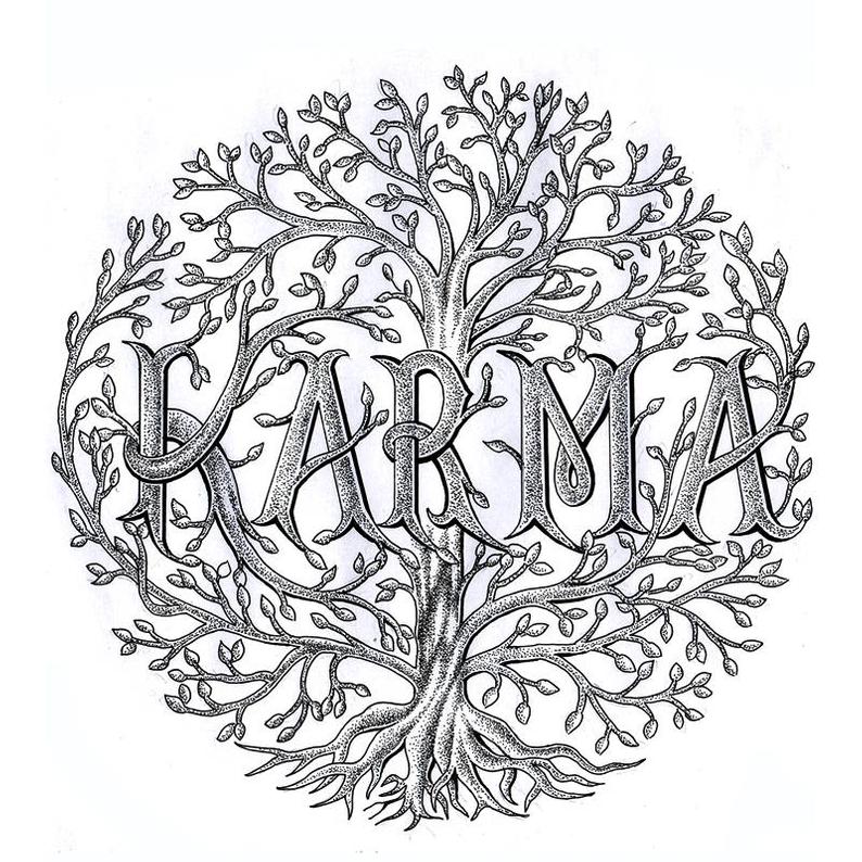 794x794 Karma Vector Tattoo Designs Etsy
