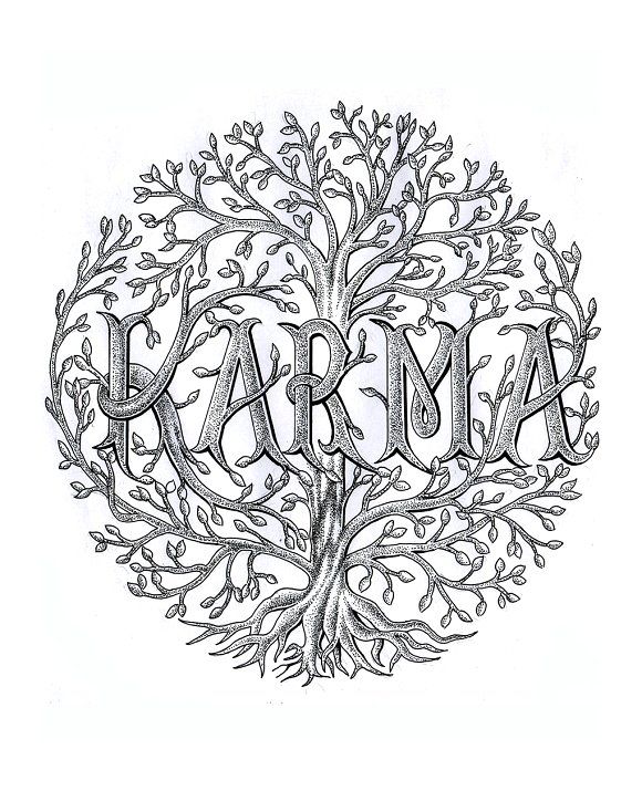 580x715 Karma Vector Tattoo Designs Active