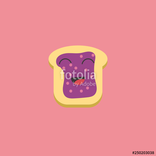 500x500 Kawaii Food Vector Stock Image And Royalty Free Vector