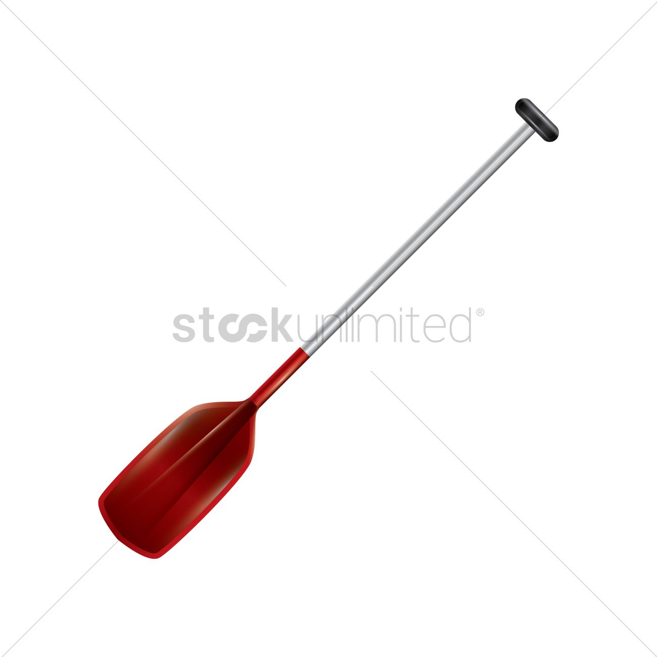 1300x1300 Kayak Paddle Vector Image