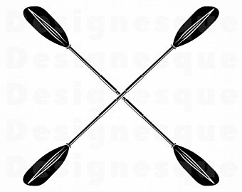 340x270 Kayak Paddle Vector Etsy