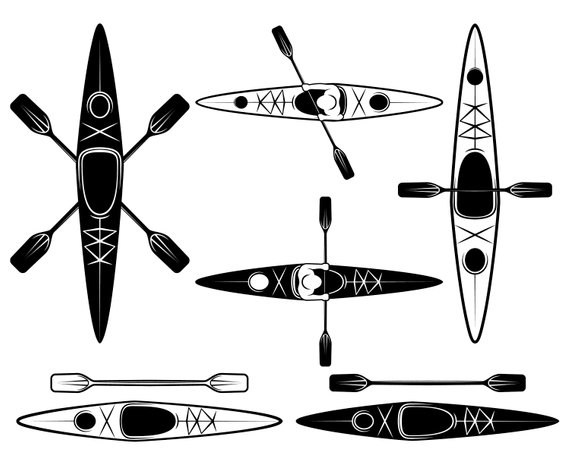 570x466 Kayaking, Kayak, Graphics,illustration,vector,logo,digital