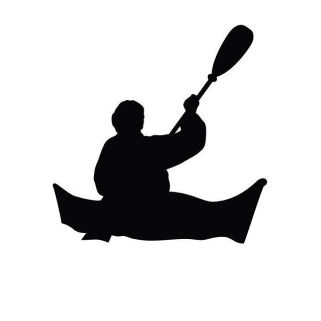 640x640 Collection Of 'kayak Silhouette' Download More Than Images