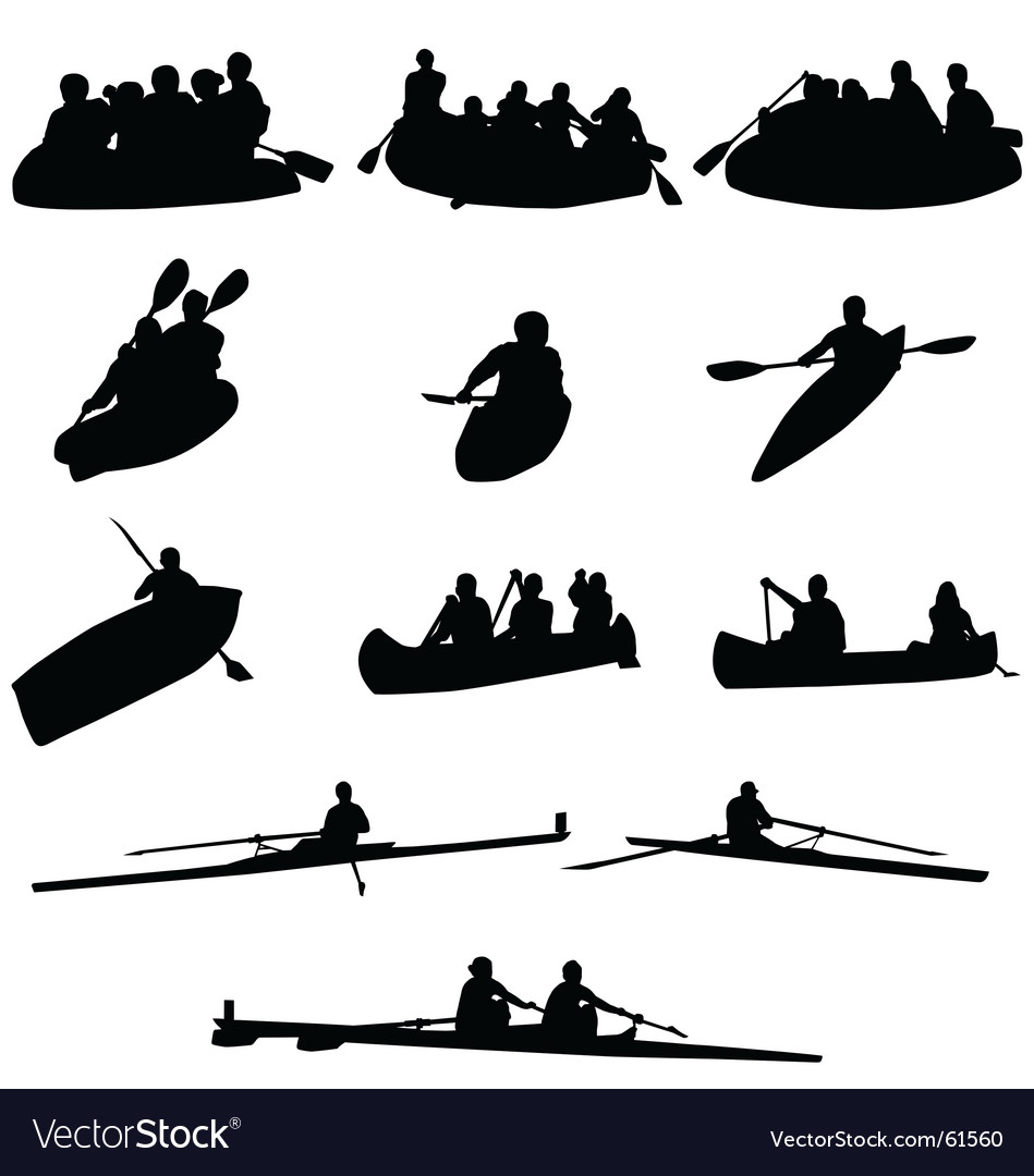949x1080 Collection Of 'kayak Silhouette Vector' Download More Than