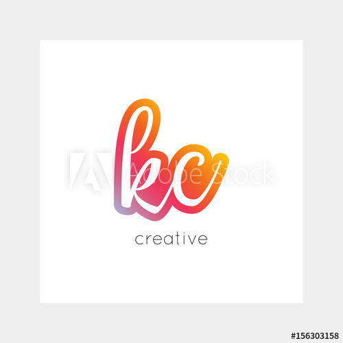 500x500 Kc Logo, Vector Useful As Branding, App Icon, Alphabet