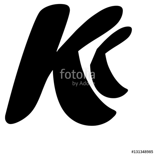 500x500 Letter Kc Logo Vector Stock Image And Royalty Free Vector