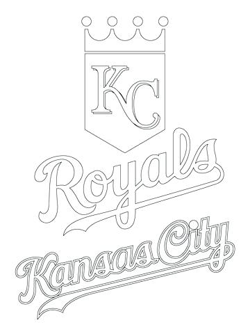 360x480 Kc Royals Logo Stencil City Royals Design College Sports Iron