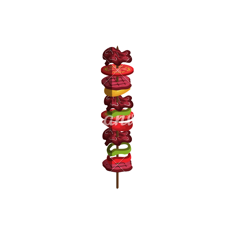 800x800 Kebab Vector