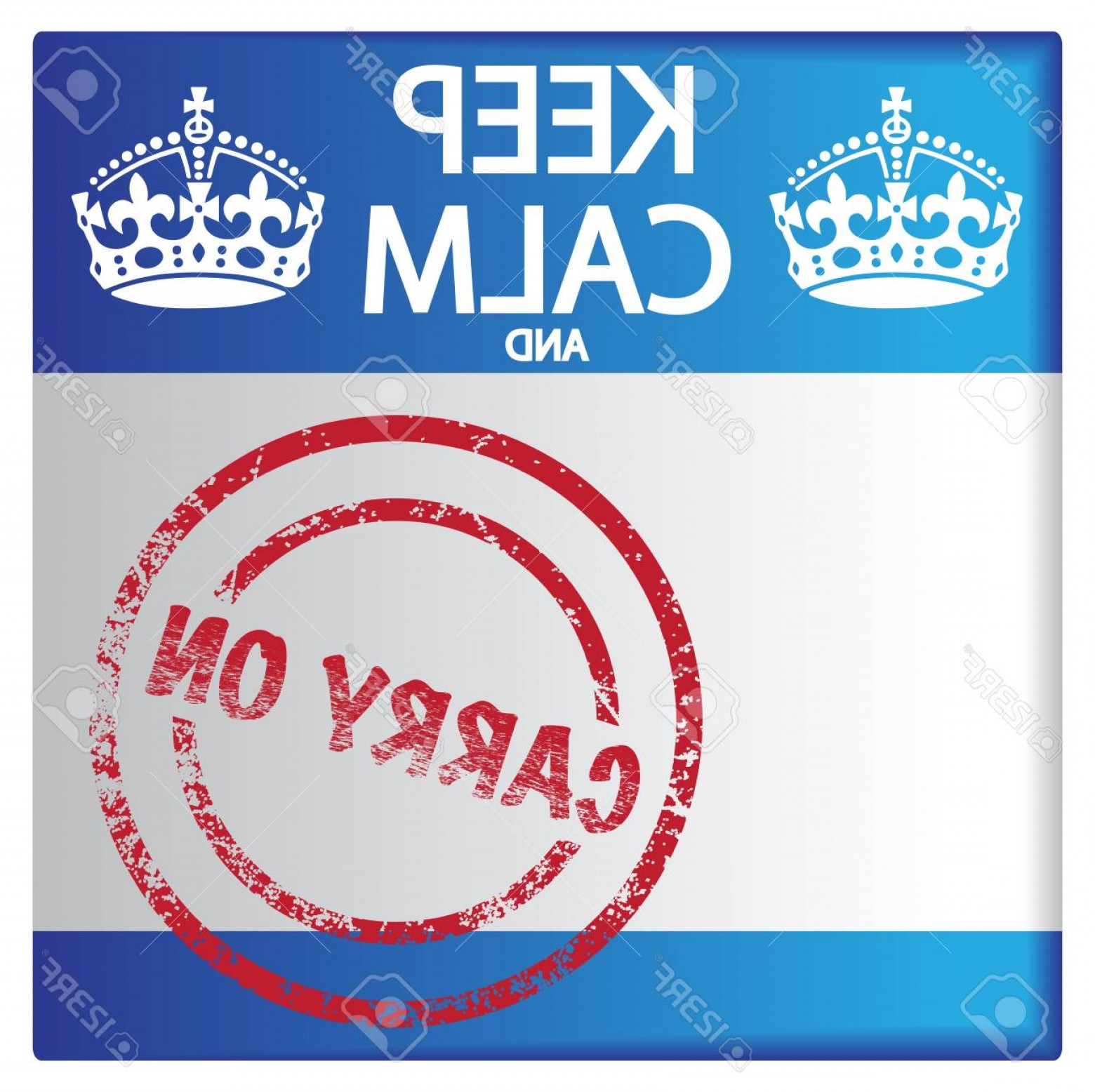 1560x1556 Keep Calm And Carry On Crown Vector Hoodamath