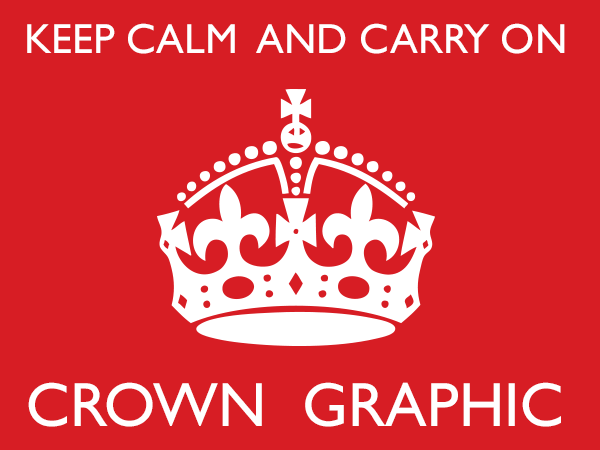 600x450 Keep Calm And Carry On Crown Graphic Ian Barnard